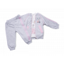 Стильный костюм (комплект 3 предмета) розовый BRA 50335